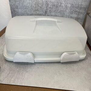 Wilton Ultimate 3 in 1 Caddy Cupcake Cake Holder Carrier Tote 2005 18x14x6”